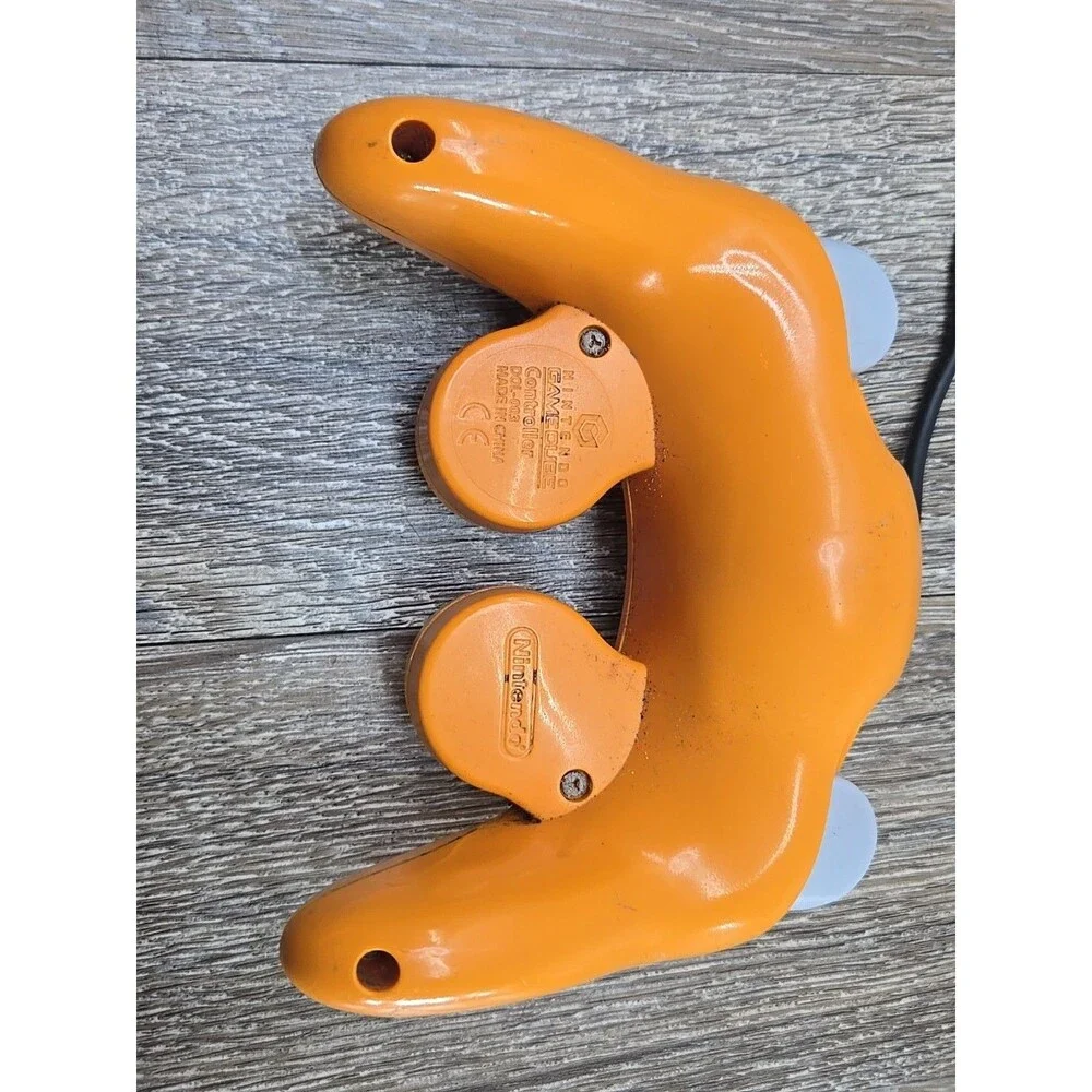 Official Nintendo Spice Orange GameCube Controller OEM (DOL-003) Original